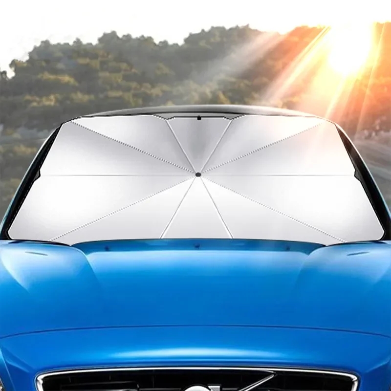 Auto-Windschutzscheiben-Sonnen – Car Sunshade Windshield Umbrella Foldable Bewertung und Preis