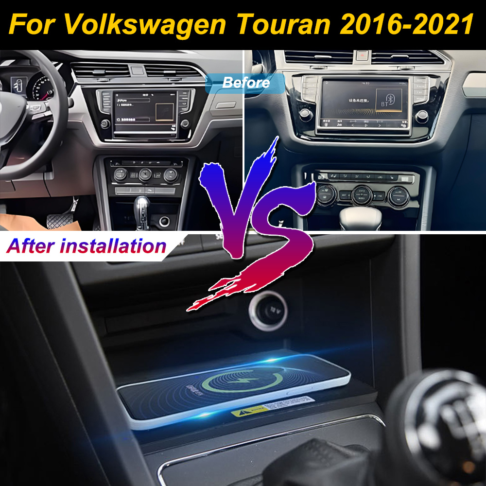2 Din für Volkswagen Touran 20 – Wireless Car Charger Mount Fast Charging Bewertung und Preis